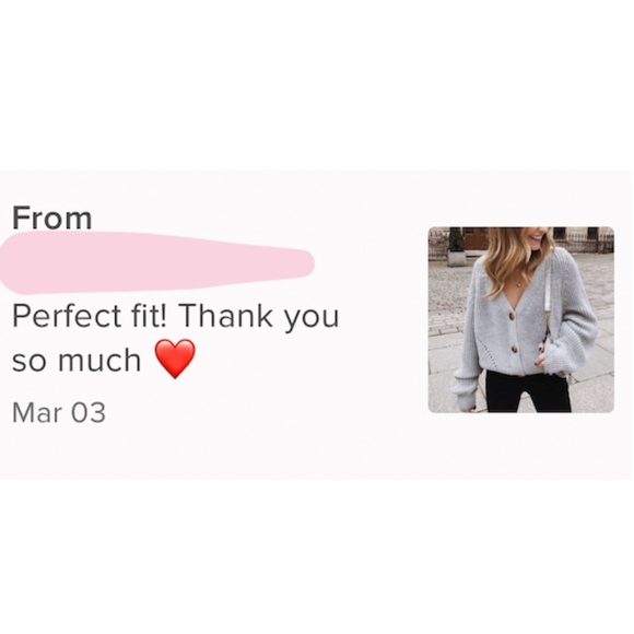 Grey Knit Button Front V-neck Cardigan - Picture 9 of 16